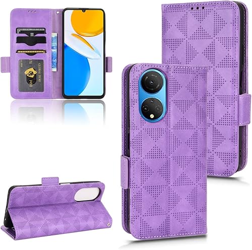 Miniatura 6 de Case for Honor X7 CMA-LX2 - Funda de piel con función atril y tapa para Honor X7, color azul