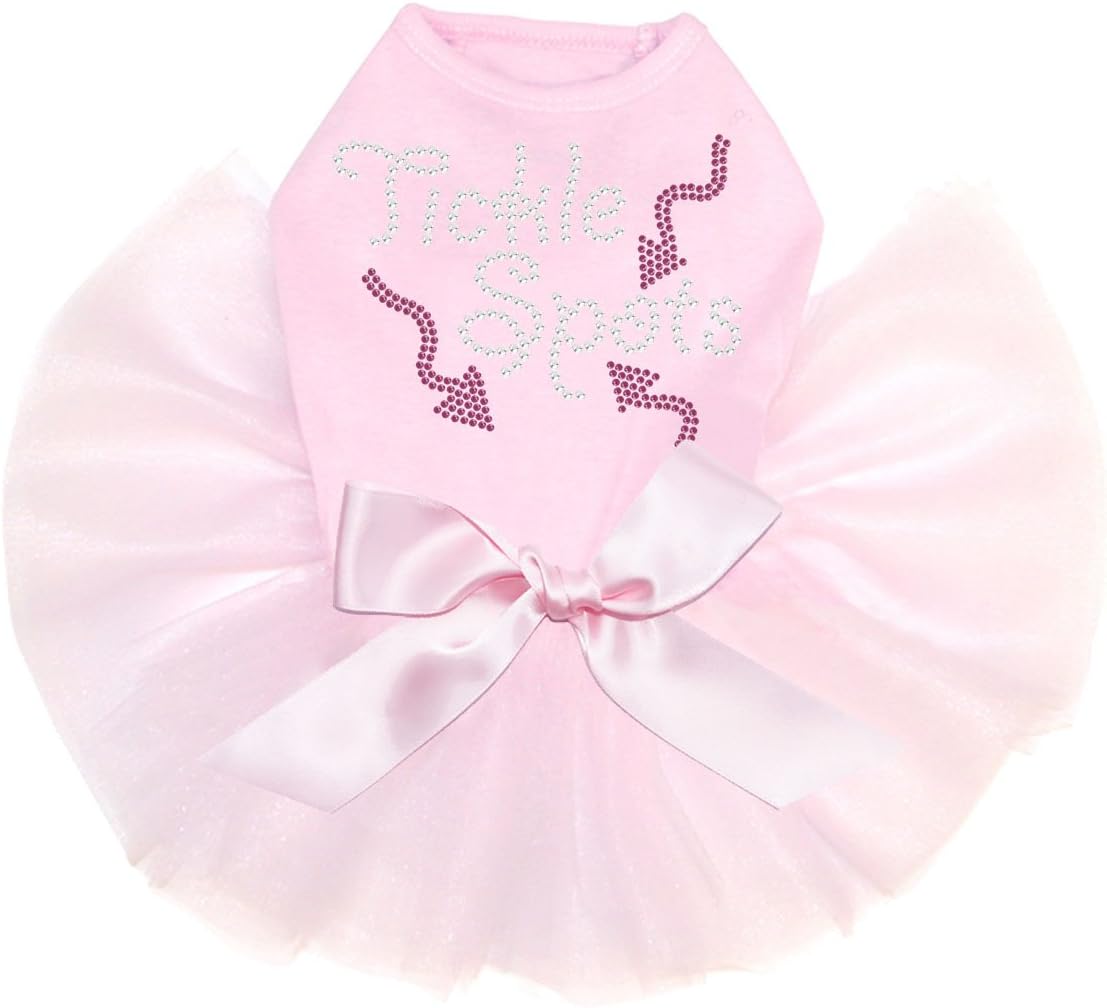 Tickle Spots - Dog Tutu Dress, L Pink