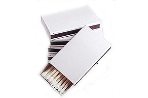Essential Wooden Matches for Everyday Use - Classic White Matches