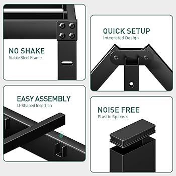 未開封！VERY PHAT SOUL 「BED TIME」 CIMBA COMASACH 12 inch Queen Bed Frame, Easy Assembly, Heavy Duty