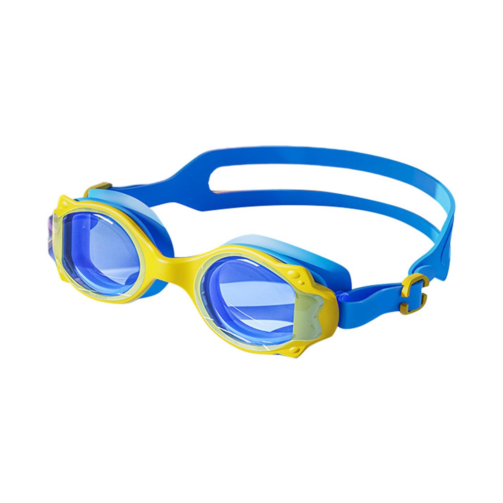 Kids Swimming Goggles Professional Waterproof Swim Eyewear for Kids 3-14 Silicone Swimming Glasses Anti-Fog Resist Leak Proof Swim Eyeglasses with Adjustable Straps for Boys Girls Pool Beach