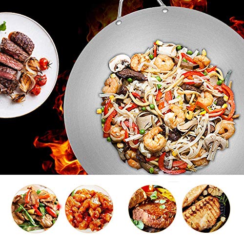 Wok multipropósito de acero inoxidable 38 cm miniatura 4