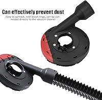 Vista 4 de Cubierta antipolvo para cubierta antipolvo para amoladora angular de 4 pulgadas y 4.5 pulgadas para accesorios de herramientas eléctricas de 5