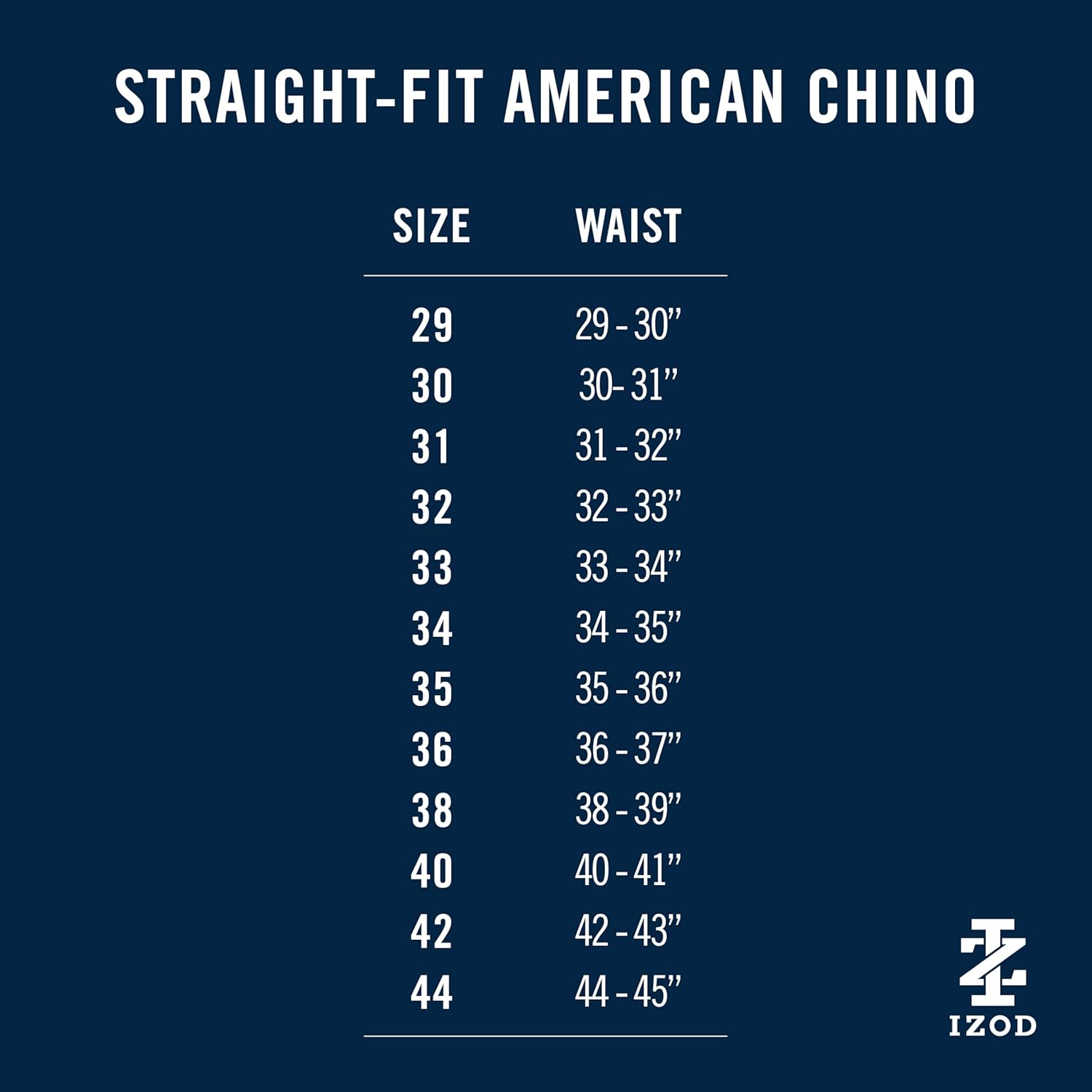 Izod Men's American Chino Flat Front Straight Fit Pant - Image 7