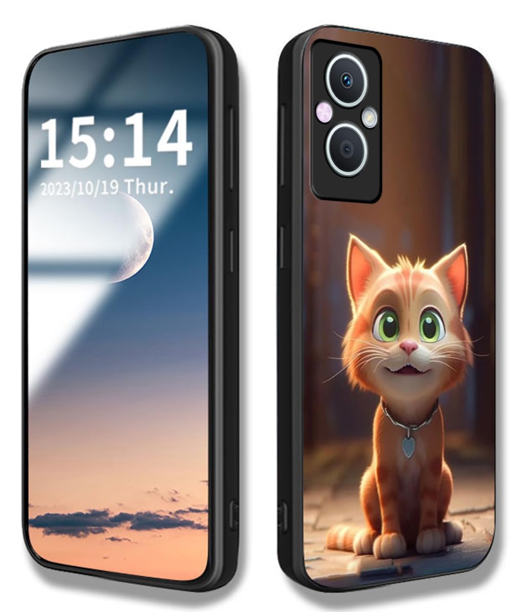 Custodia In Pelle Per Oppo Reno8 5G, Flip Case Magnetico In Finto Cuoio Con Supporto Nero  S2 549627113