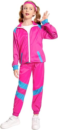 MASSWO Conjunto deportivo de los años 80 para niños, estilo