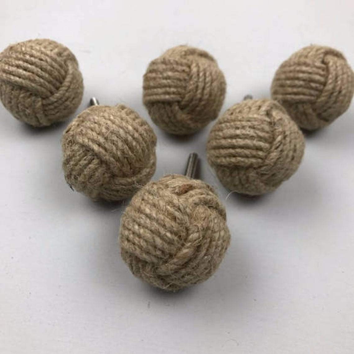 Boutons de tiroir rustiques en jute : apportez de la chaleur dans la chambre de votre enfant