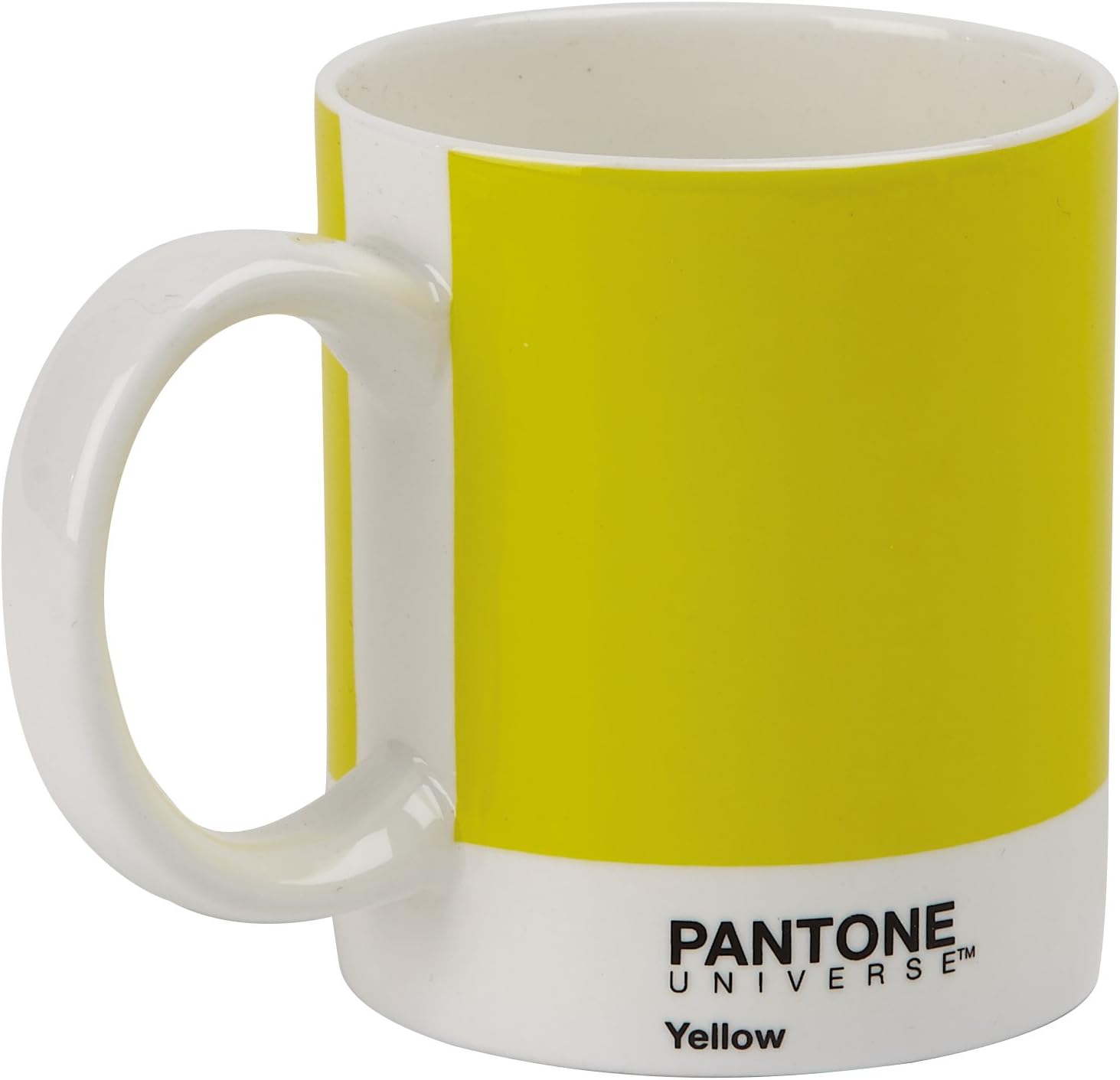 Pantone Bone China Mug, Mini, Custard Yellow