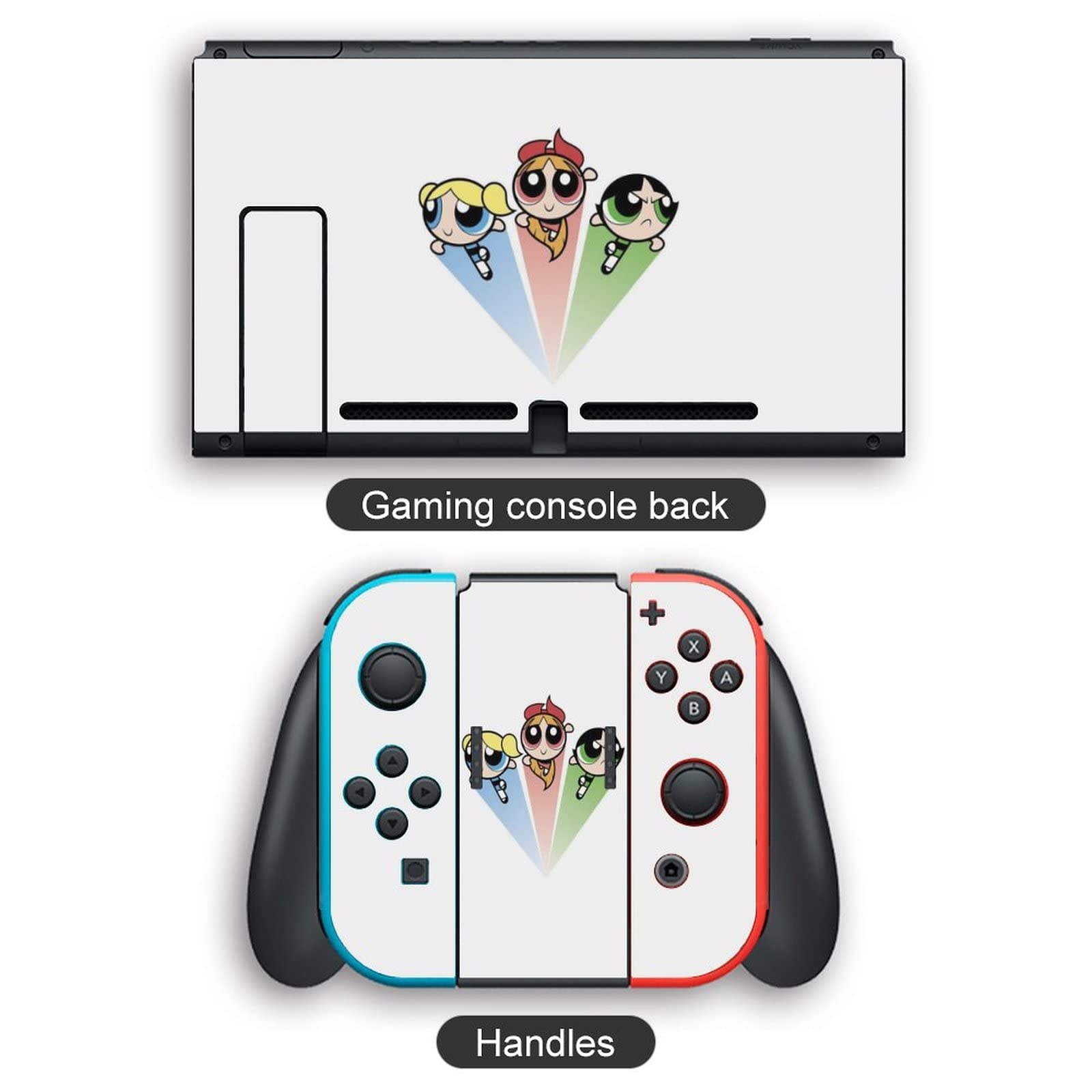 Amazon.co.jp: パワーパフガールズ Switch/Switch Lite スキンシール