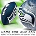 Franklin Sports NFL Seattle Seahawks Football - Kids Foam Football - Soft Junior Size 8.5