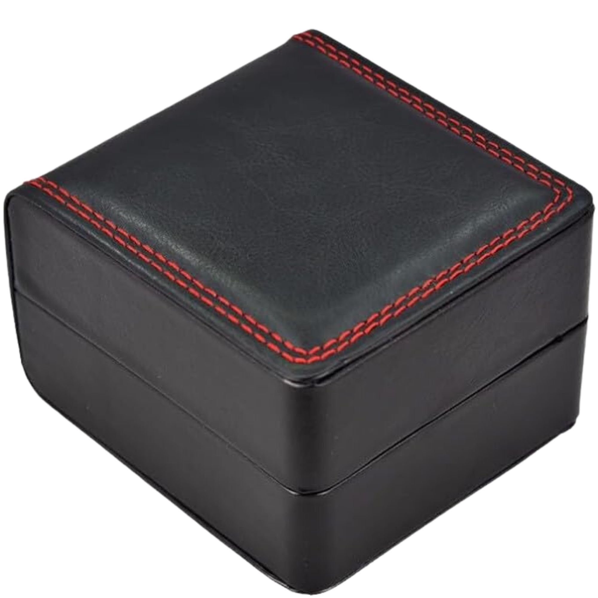 keywinsKEYWINS® 1 Pack Watch Box Holder Travel Jewelry Storage Case Organizer Premium PU Storage Box for Jewelry Watches Bracelet SIZE 8X12X12 CM - BLACK…