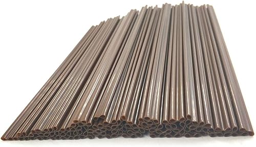 Miniatura 3 de Juego de 500 popotes desechables de dos lugares, agitador de café, pajitas de plástico para café, restaurante, uso doméstico de 7 pulgadas