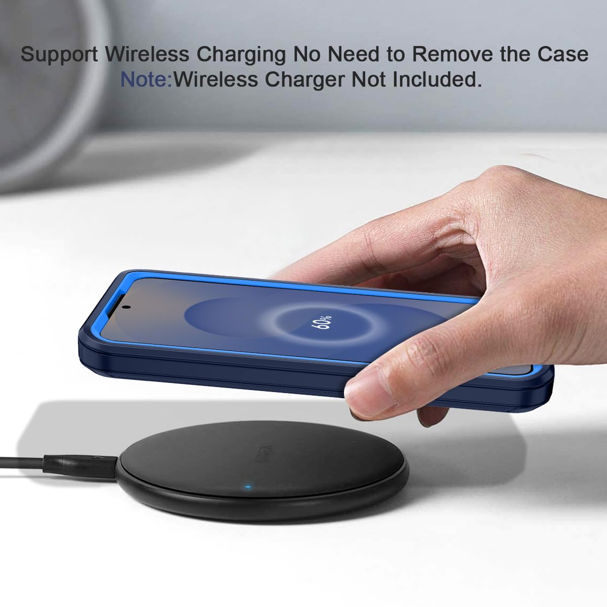 Amazon.com: Casenplaza for Samsung Galaxy S25 Plus Case Heavy Duty