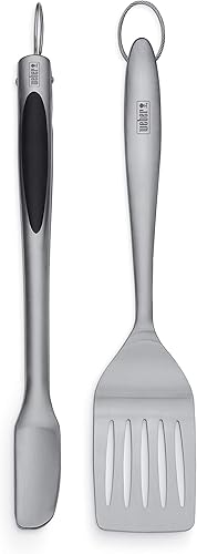 Weber Stainless Steel Style 2-Piece Barbecue Tool Set Weber Stainless Steel Style 2-Piece Barbecue Tool Set