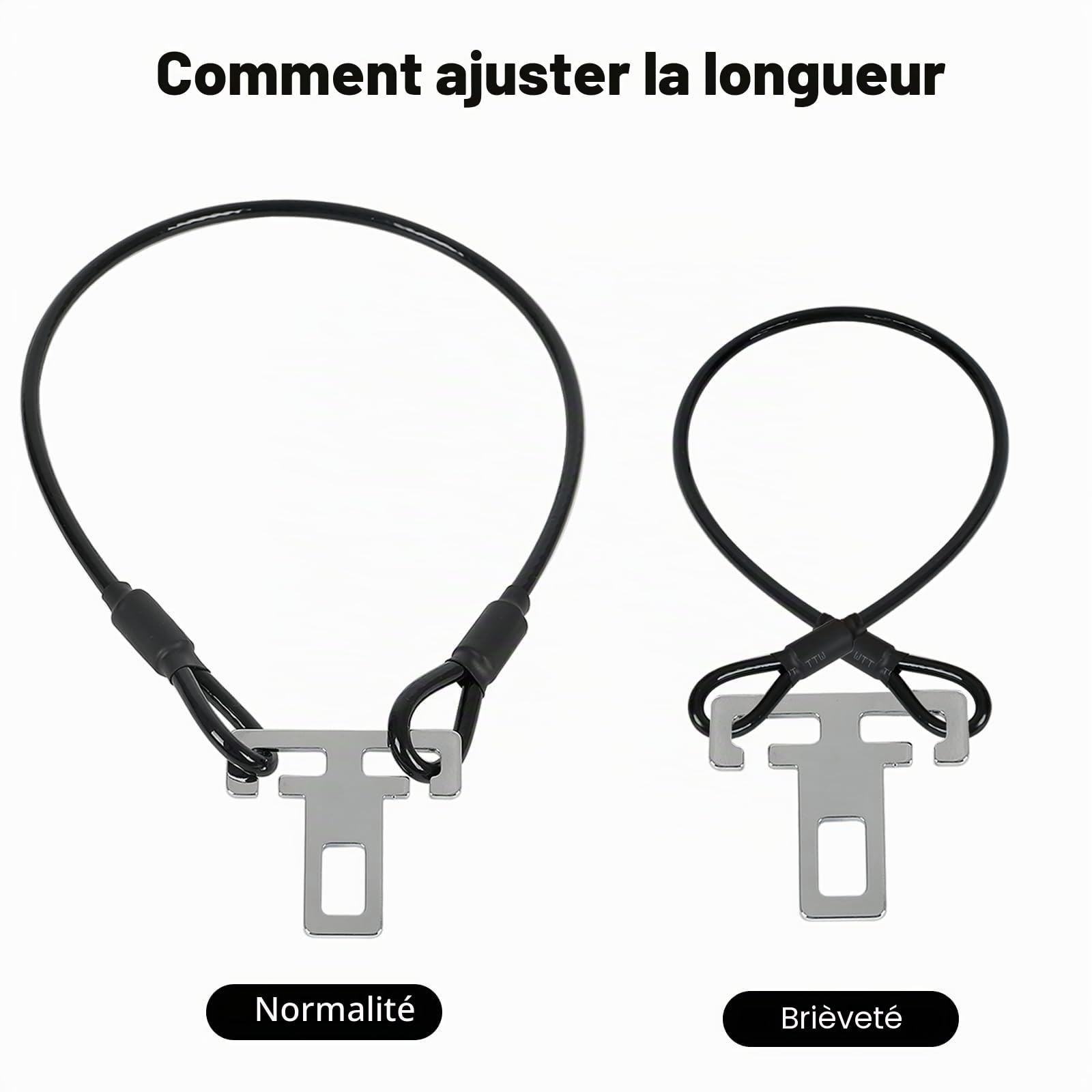 Lot de 2 serrures antivol de 60 cm - Protection anti-effraction - Protection anti-effraction - Serrure de porte coulissante pour caravanes, camping-cars, camionnettes, véhicules utilitaires (B)