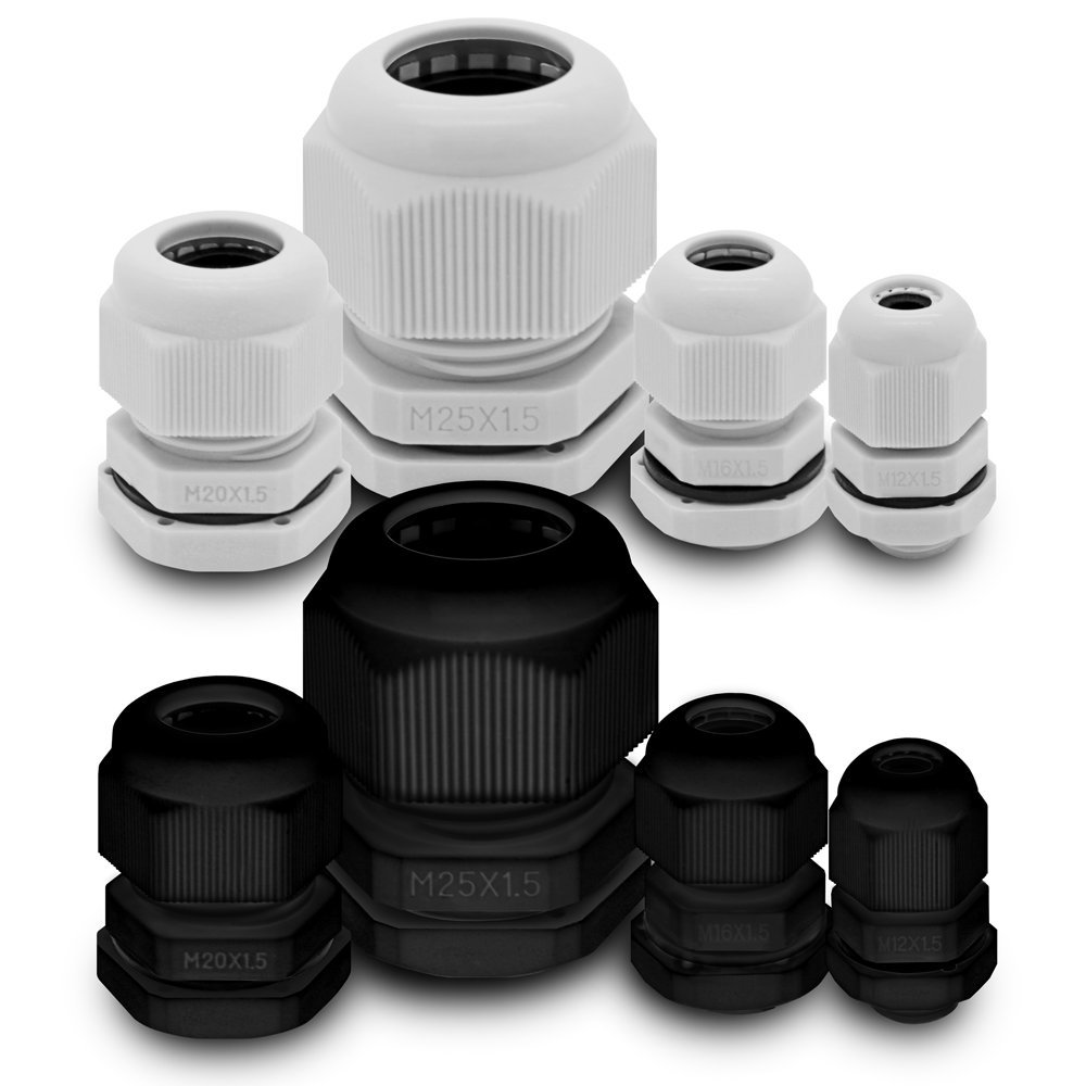 Kabelverschraubungs-Sortiment 224-teilig Im Koffer – IP68, PA66, Metrisch M12 Bis M32