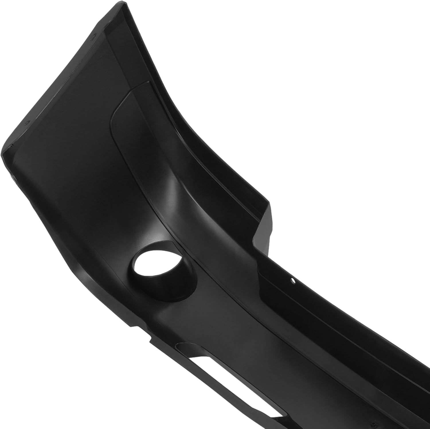 KUAFU Front Bumper Cover Compatible with 2005-2007 Dodge Dakota w/Fog Light Holes, w/o Tow Hook Hole/Molding Hole/Parking Sensor Holes Replace for 5JL35TZZAFCH1000444 Primer Matte Black Plastic(PP)