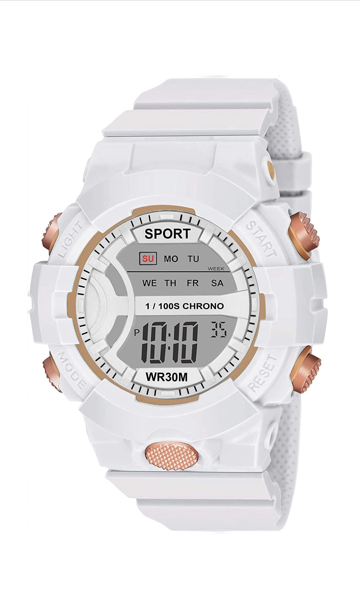 JNV Mart Analog-Digital Boys Watch(White_Dial_White Color Strap) (B09QMLQW8Z) Amazon Price History, Amazon Price Tracker