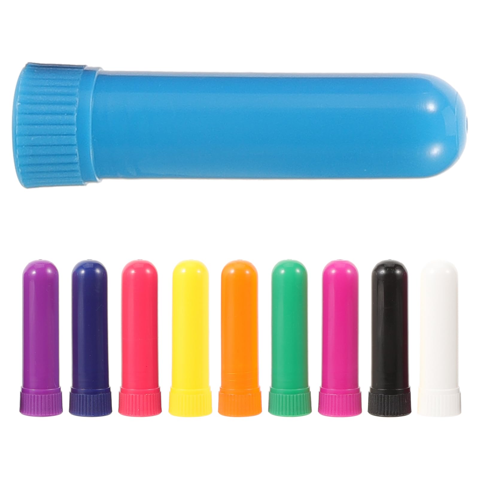 4 Set 4 Set Di Tubi Per Inalazione Di Oli Essenziali Bastoncini Di Incenso Profumo Vapore Russare Umidificatore Bastoncini Di Fragranza Bastoncini Per Annusare 10 pezzi * 4 FOMIYES