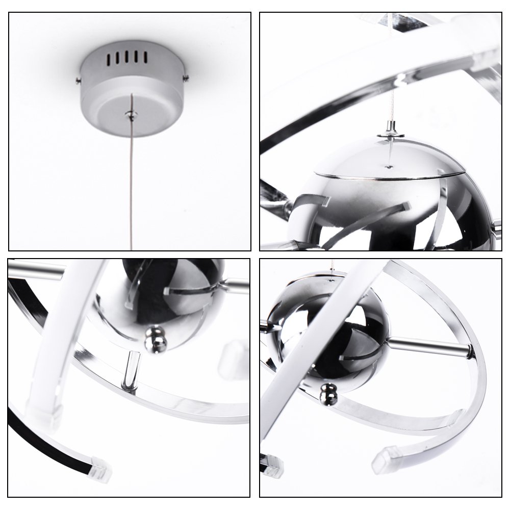 LED lampada a sospensione design moderno lampadario soggiorno sala da pranzo (23W)