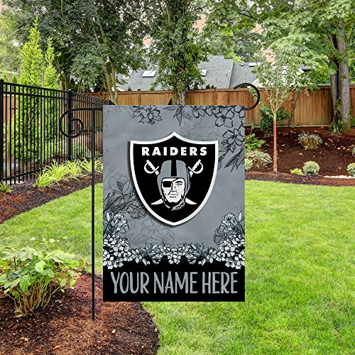 Image of Rico Industries NFL Standard /Primary Personalized 13 inch x 18 inch Double Sided Garden Flag