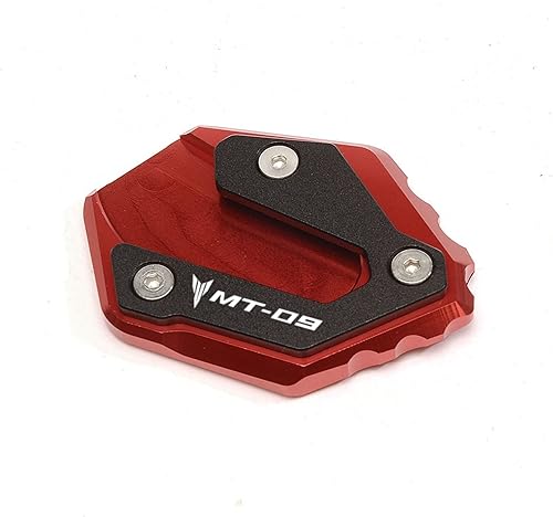 Tablero de extensión para Yamaha MT-09 MT 09 MT09 Tracer 900 XSR900 2014-2020 2021 22 Soporte lateral de moto Soporte lateral Ampliar almohadillas