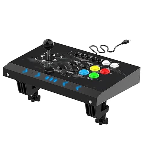 Fight Sticks PC,Arcade PC Joysticks Fight Stick Street Fighter Video Game Controller Fighting Joystick for PC, Nintendo Switch, NEOGEO Mini, NeoGeo