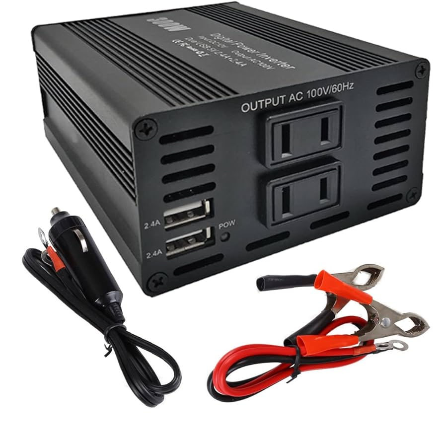 Amazon.co.jp: インバーター シガーソケット コンセント 300W