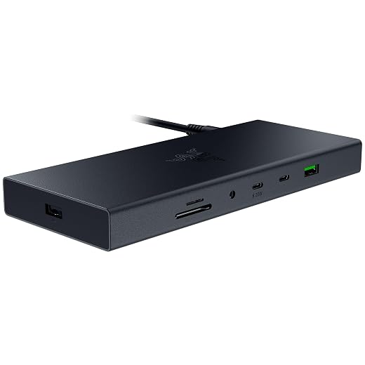 Razer USB 4 Dock for Dual-Display Battlestations