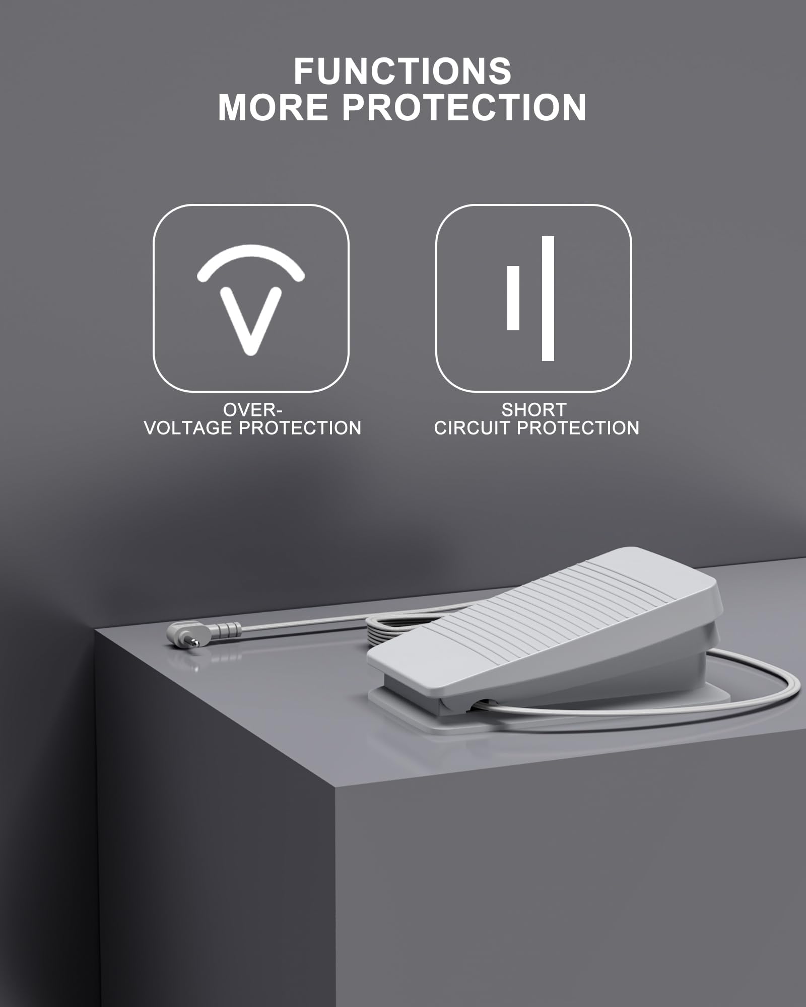 Pedale per macchina da cucire Brother/Babylock CE5000PRW CE5500 pedale SE600 CS6000I con controllo del cavo FC-322 XC8816021 (per Brother-2)