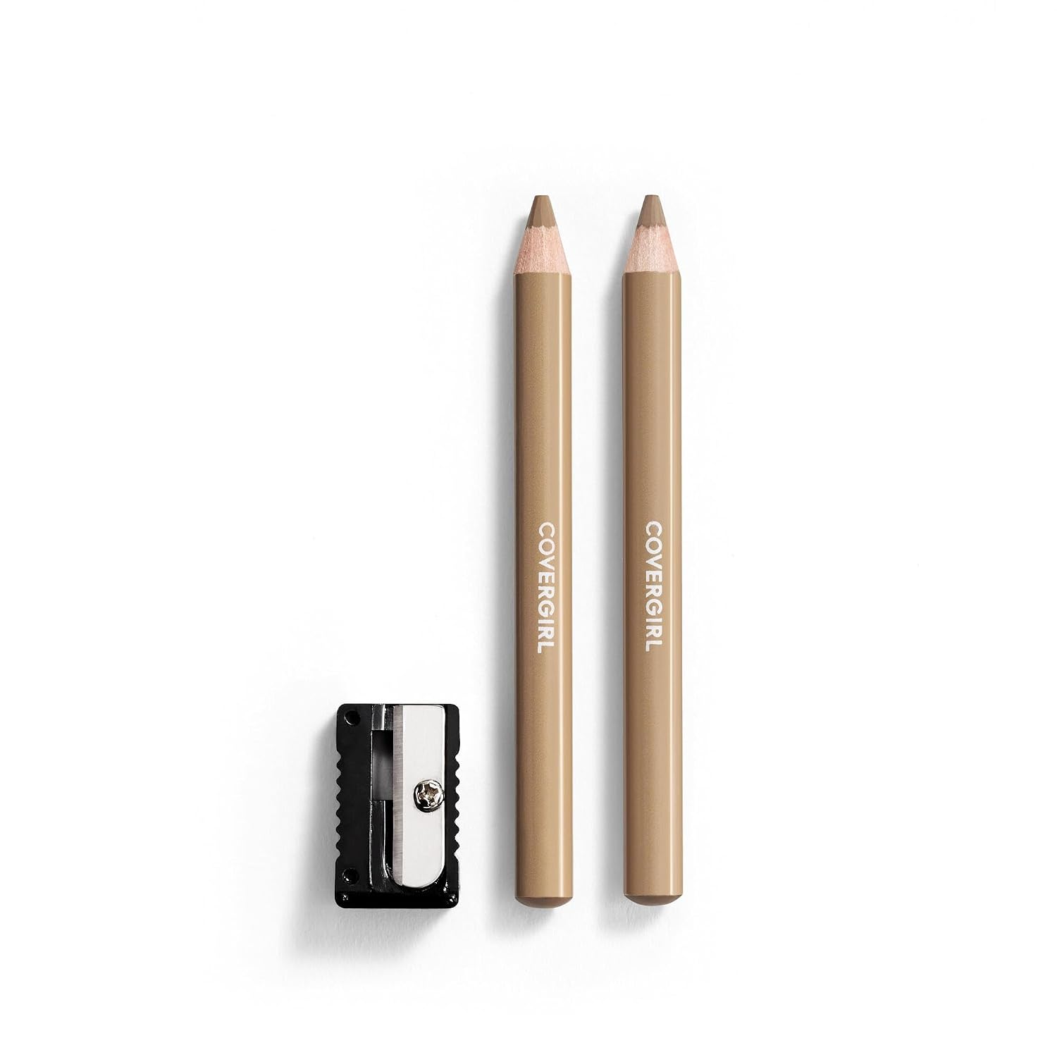 COVERGIRL - Easy Breezy Brow Fill + Define Brow Pencil, Sharpener Included, Long-Lasting, Deeply Pigmented, Blendable Formula, 100% Cruelty-Free