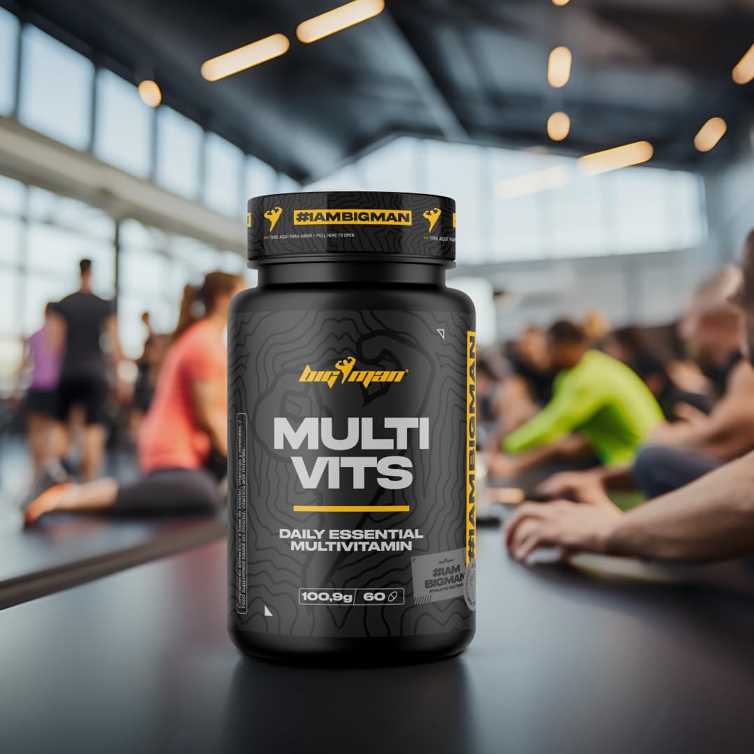 Pack BigMan Ultimate Whey Protein 2 kg + MULTI VITS Perlas 30 caps | Aumenta el crecimiento muscular | Entrenamientos intensos | Máxima asimilación (2 KILOS, Dubai Chocolate)