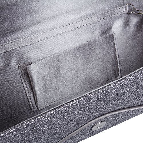 Premium-Large-Metallic-Glitter-Envelope-Flap-Clutch-Evening-Bag-Handbag