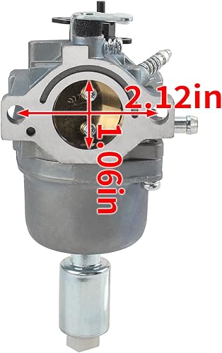 Miniatura 3 de Kit de carburador 591731 para tractor de césped Poulan Pro PP19A42 PP175G42 PP105G30 PB195H42LT para tractor de césped Toro 71286 71427 71428 71429