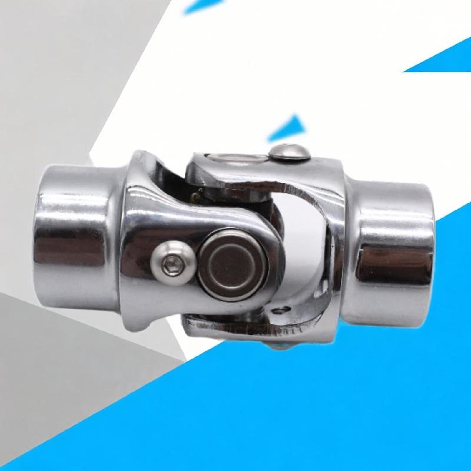 Kreuzgelenk für die Lenkung, einzelne U-Gelenkwelle, 3/4 Zoll rund x 3/4 Zoll Welle, Reparaturteile, professionell, einfach zu installieren,