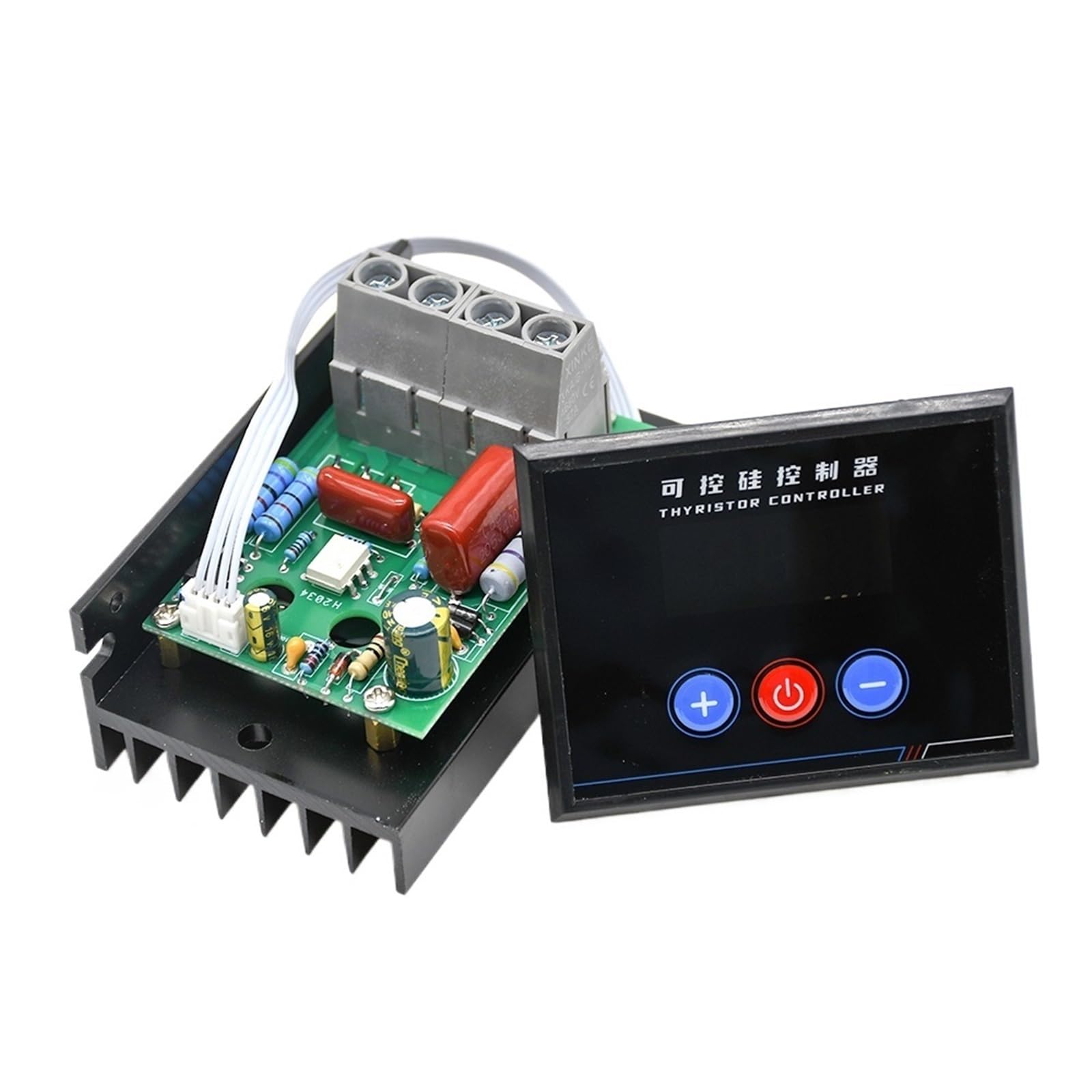 Regulador de voltaje digital 10000W con termostato y medidor SCR para optimizar motores