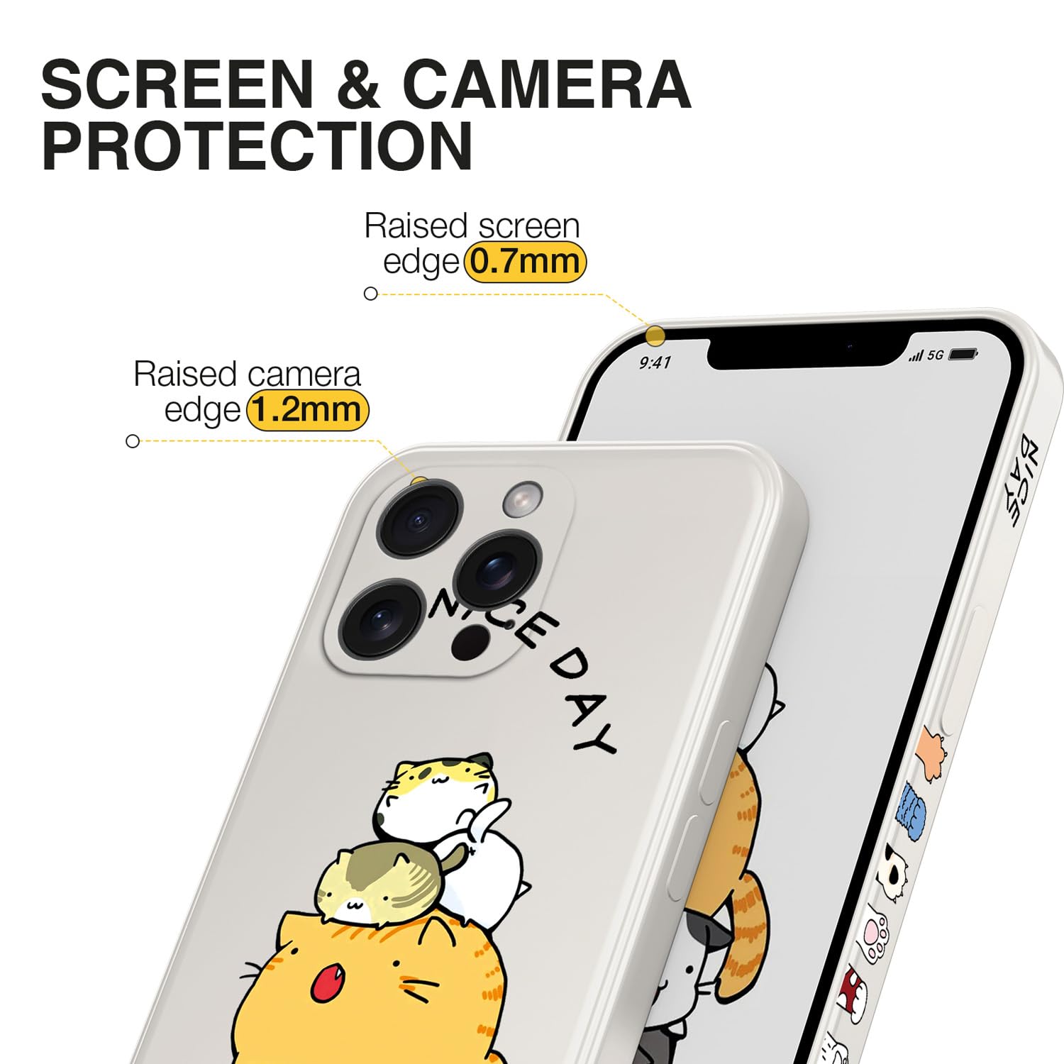 Custodia Compatibile con Oukitel C51, Blocco RFID Copertura Protettiva Pelle Magnetica Flip Cover Antishock Slot Carte e Supporto