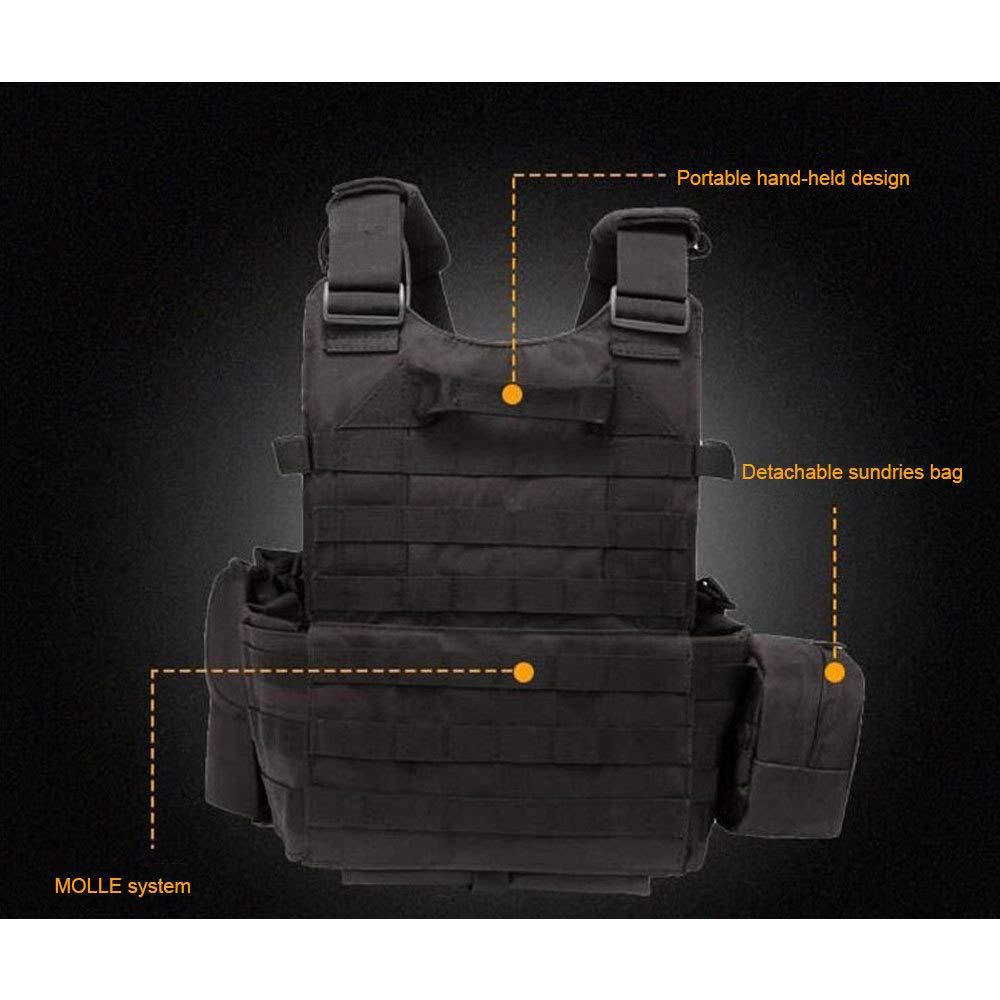 MOLLE Multifuncional Táctico Al Aire Libre Se Expande Conveniente Entrenamiento Militar Combate Ejercicios De Combinación Chaleco,A