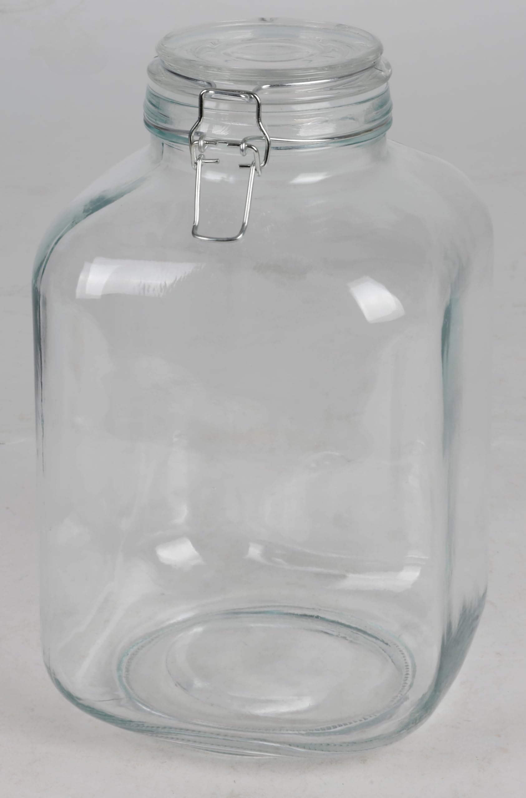 BURI Drahtbügelglas 4,8 Liter 6er Set Einmachglas Vorratsglas Luftdicht XXL | BURI, luftdicht, Glasdeckel, Metallbügel, Lebensmittelaufbewahrung, Einwecken, Vorratsdose, Küche, langlebig, stapelbar