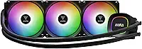 Water Cooler Gamdias Aura GL360 Preto ARGB AMD AM5 Intel LGA 1851