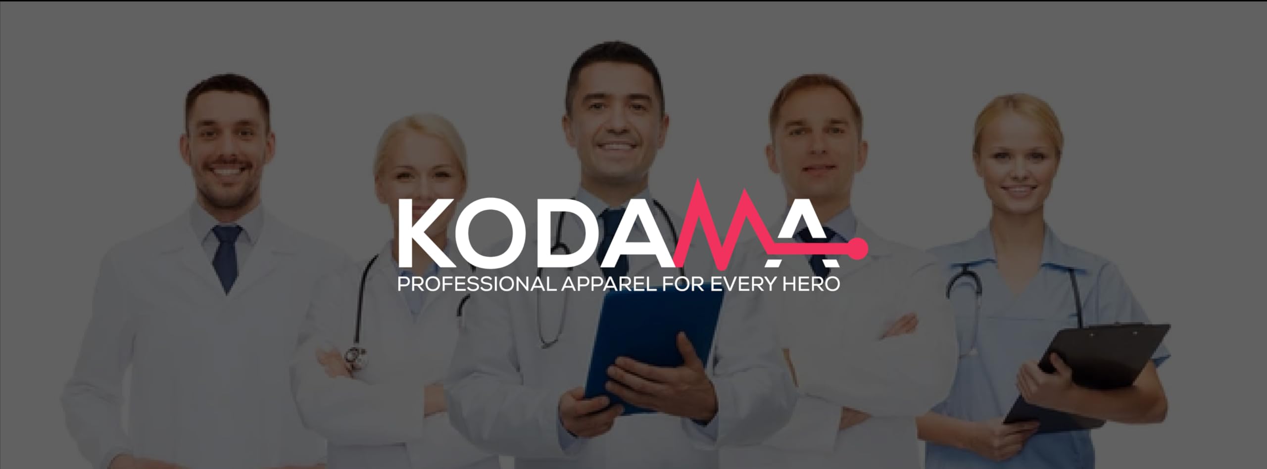 KODAMA Blouse de Laboratoire Femme 100% Coton – Boutons Pression - Blanche - Coupe Spéciale Pratique et Economique