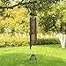 AUCHEN Large Wind Chimes Outdoor Deep Tone,36" Large Wind Chimes Amazing Grace Tuned Deep Sounding Melody,Sympathy Wind Chimes Memorial for Garden Patio Home Housewarming Decor,Brozen