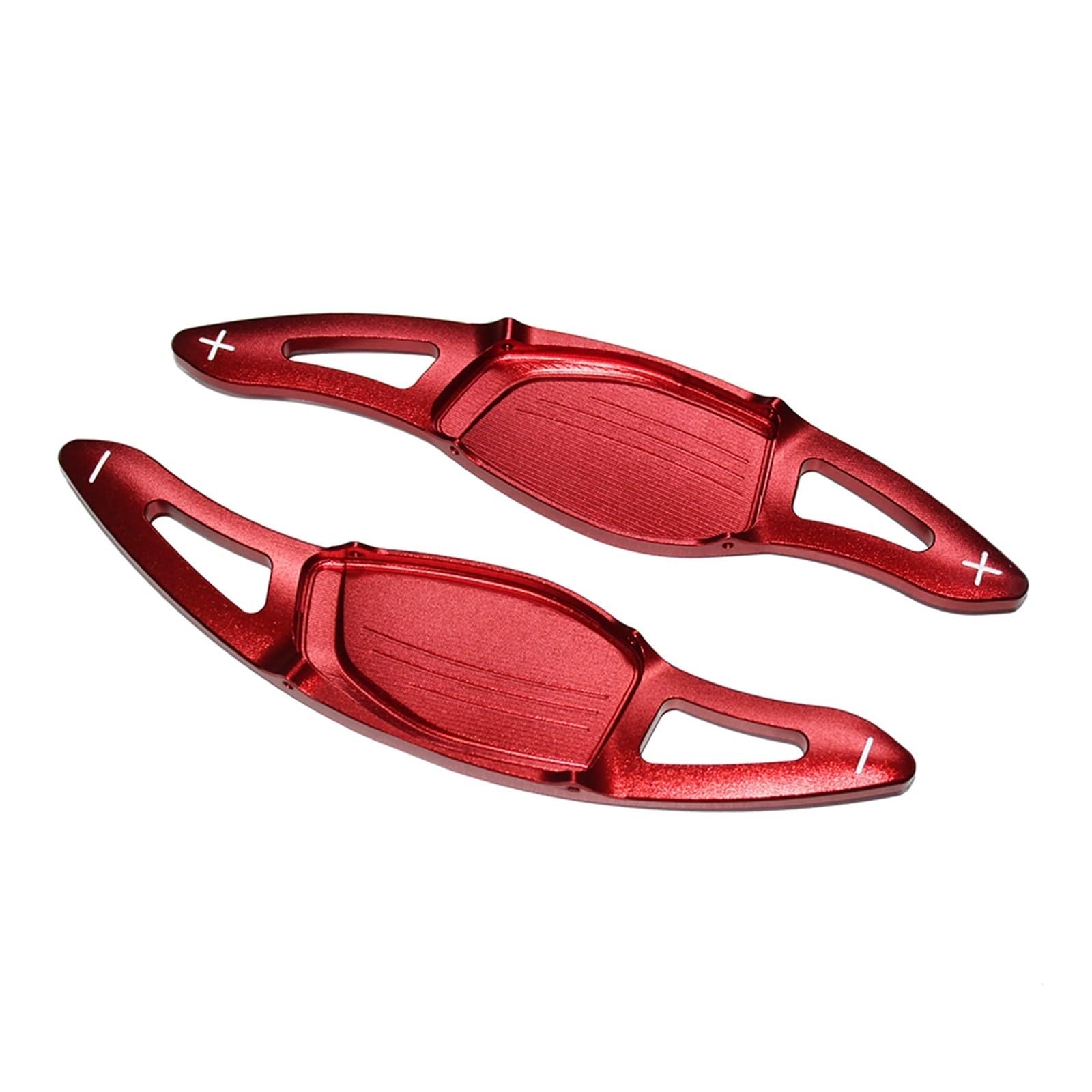 Caqrbcx Red Paddle Shifter Extensions Compatible With For R8 2016-2018 For Rs3 2017-2018 For Rs4 2018 Steering Wheel Shift Paddle Extension