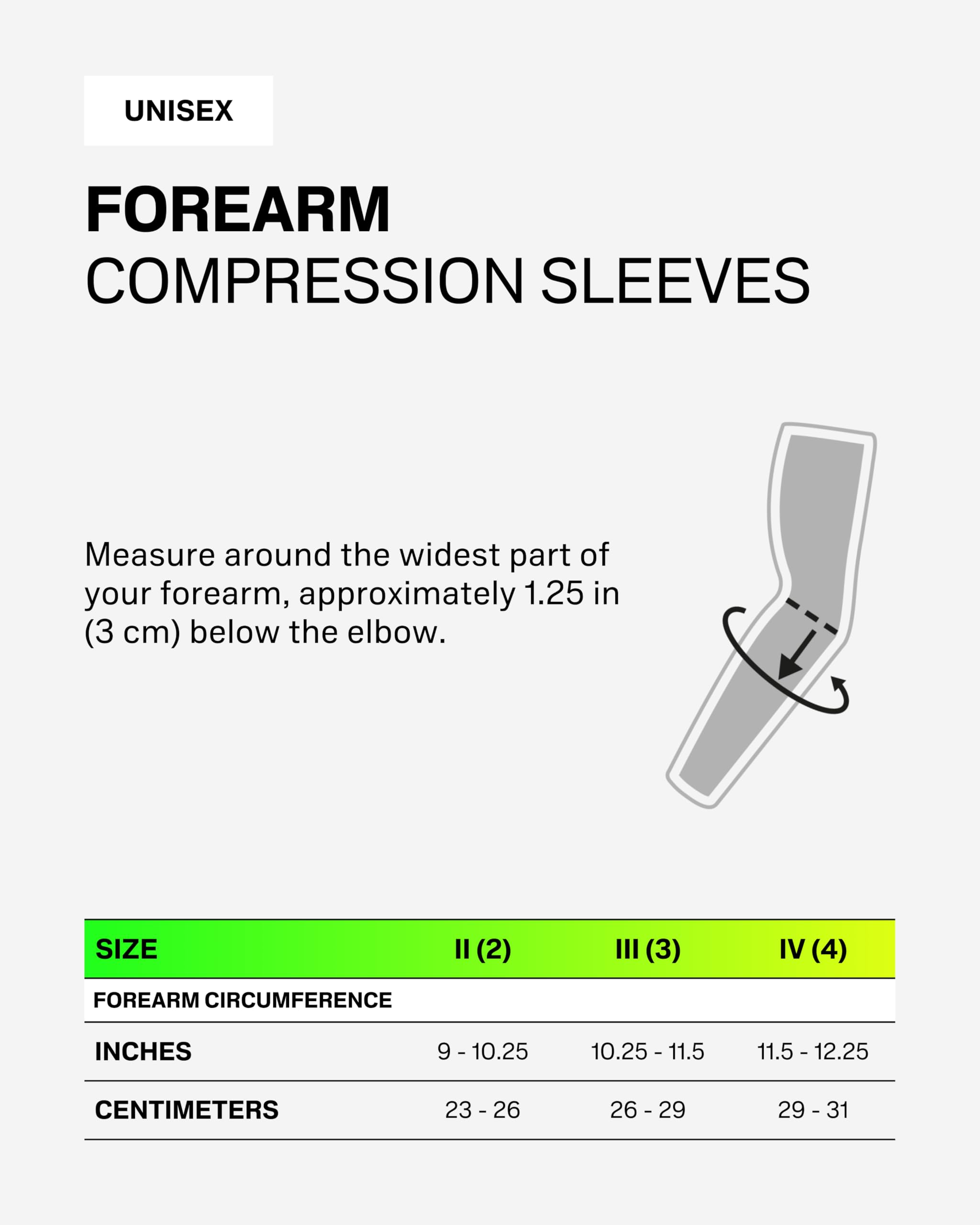 CEP Forearm Sleeves szaro-czarne - dokładnie dopasowane funkcjonalne przedramiona, rozmiar III - kolor Black - Grey