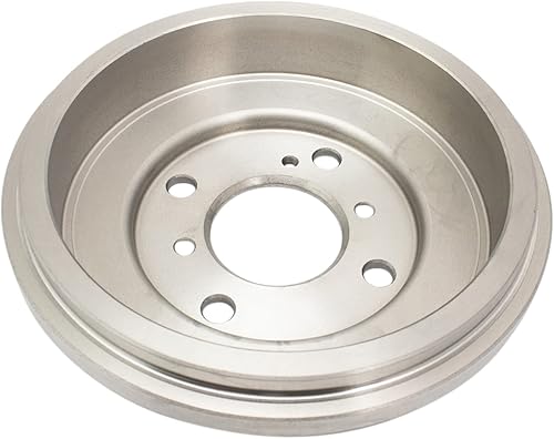 Miniatura 4 de TRQ Kit de zapatas y tambor de freno delantero y trasero y pastillas de freno de cerámica con líquido de frenos y limpiador compatible con Ford