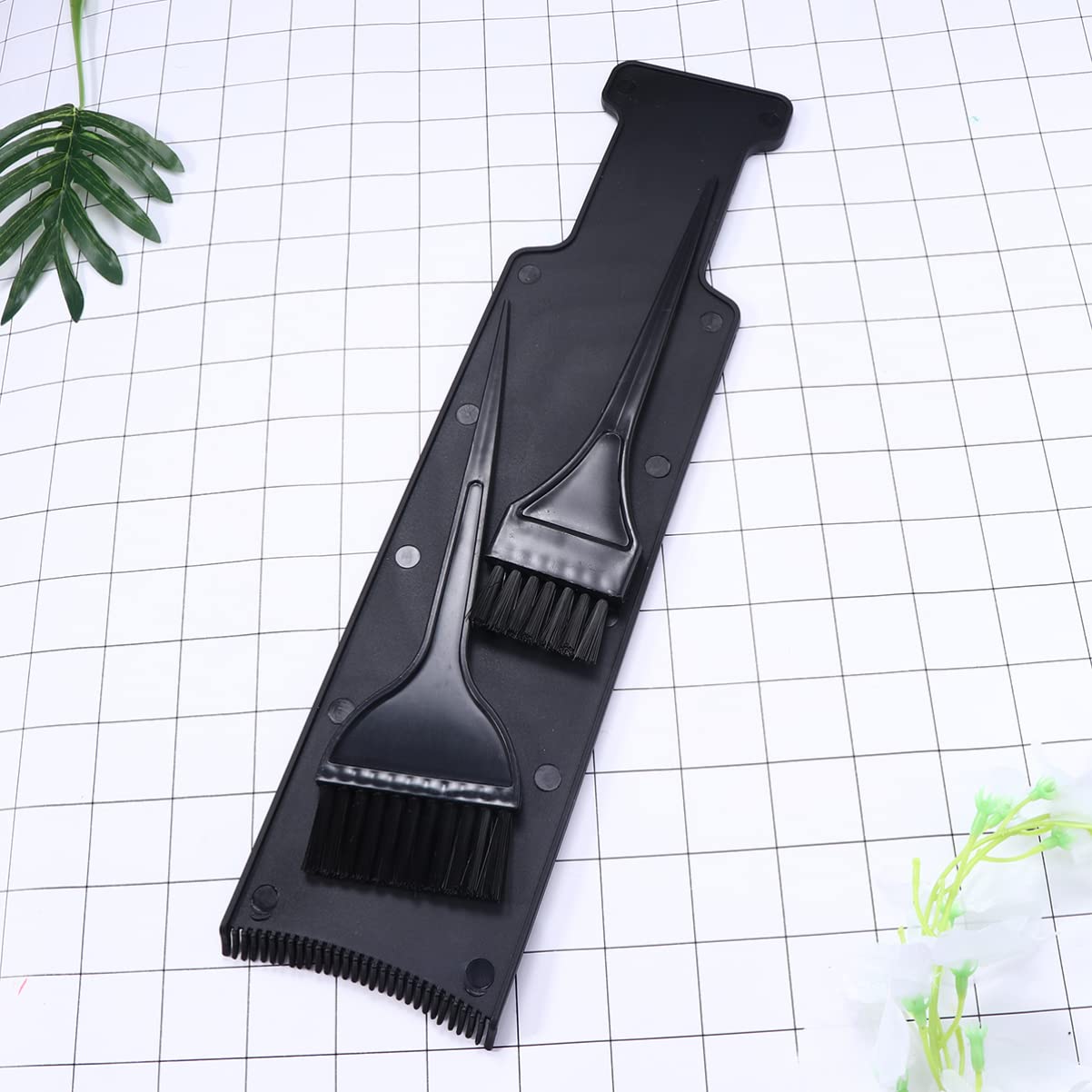 3PCS Family Hair Color Brush Set Hair Coloring Brush and Balayage Board with Teeth Kit Dyeing