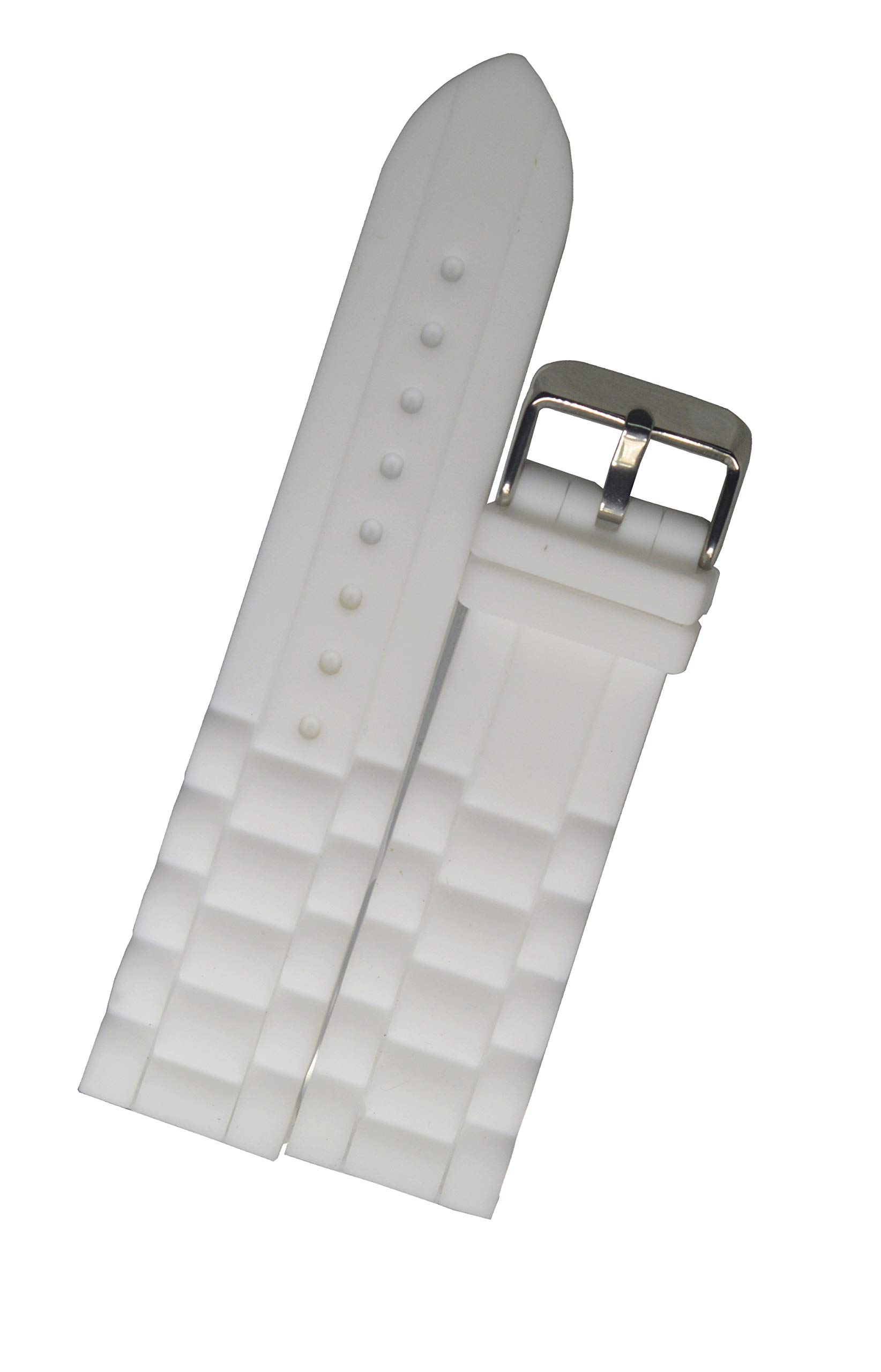 SURU® 20MM Silicone Watch Strap / Watch Band (Width- 20mm /Colour- White) D672 (B08WLWRLZV) Amazon Price History, Amazon Price Tracker