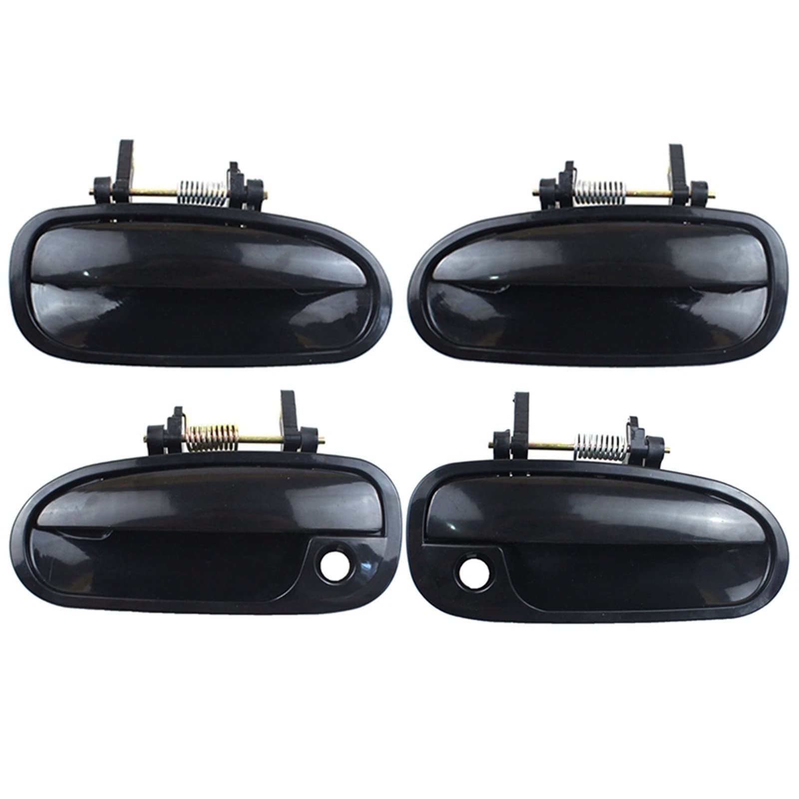 Lzbzhb One Color Car Exterior Outsidedoor Handle For Civic For Ek3 1996 1997 1998 1999 2000 Rear Door Handle&Front Car Outsi Exterior