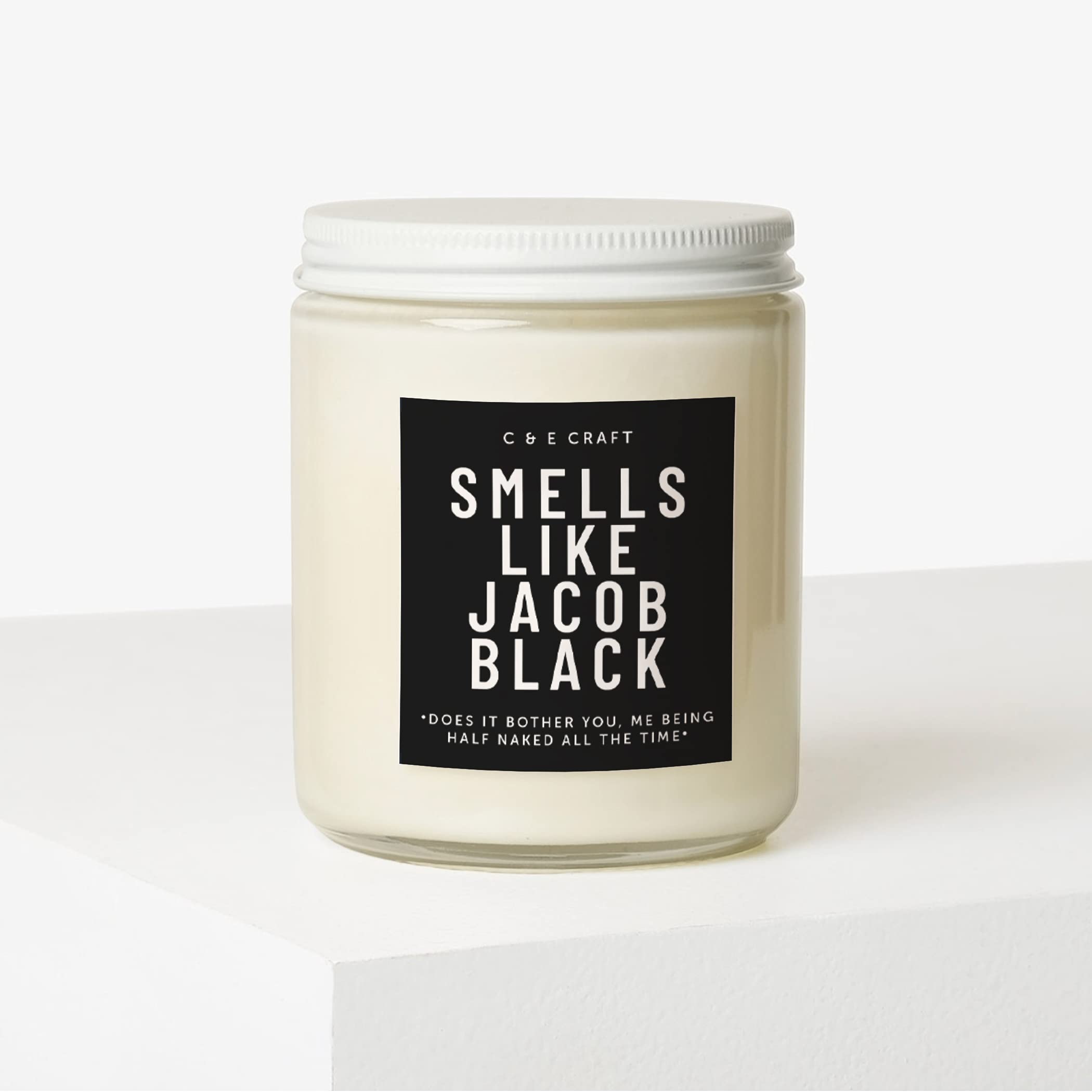 C&E Craft - Candela profumata al pino di flanella, con profumo di crepuscolo, idea regalo per la preghiera del crepuscolo, regalo per lei