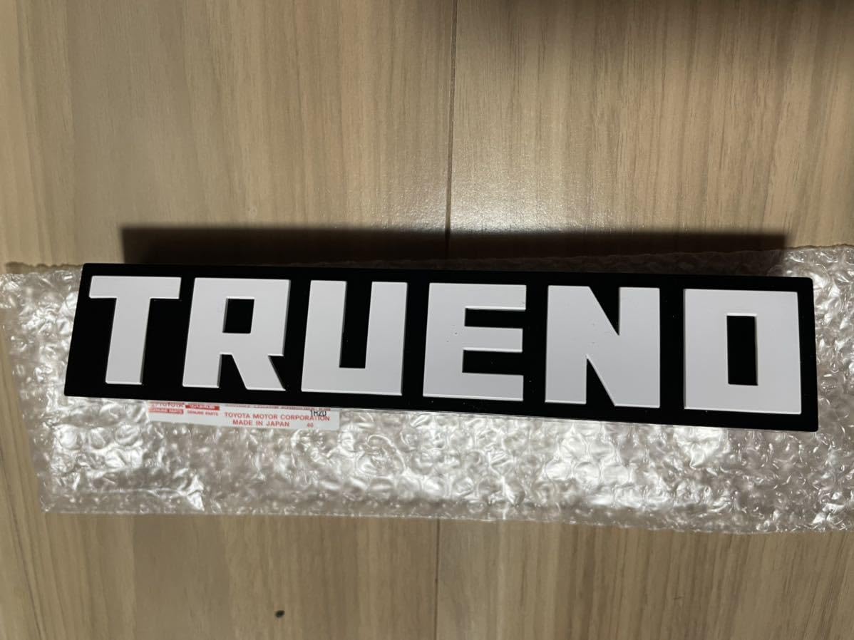 Amazon.co.jp: □□□在庫有即納 品 レア品 TRUENO エンブレム 純正 